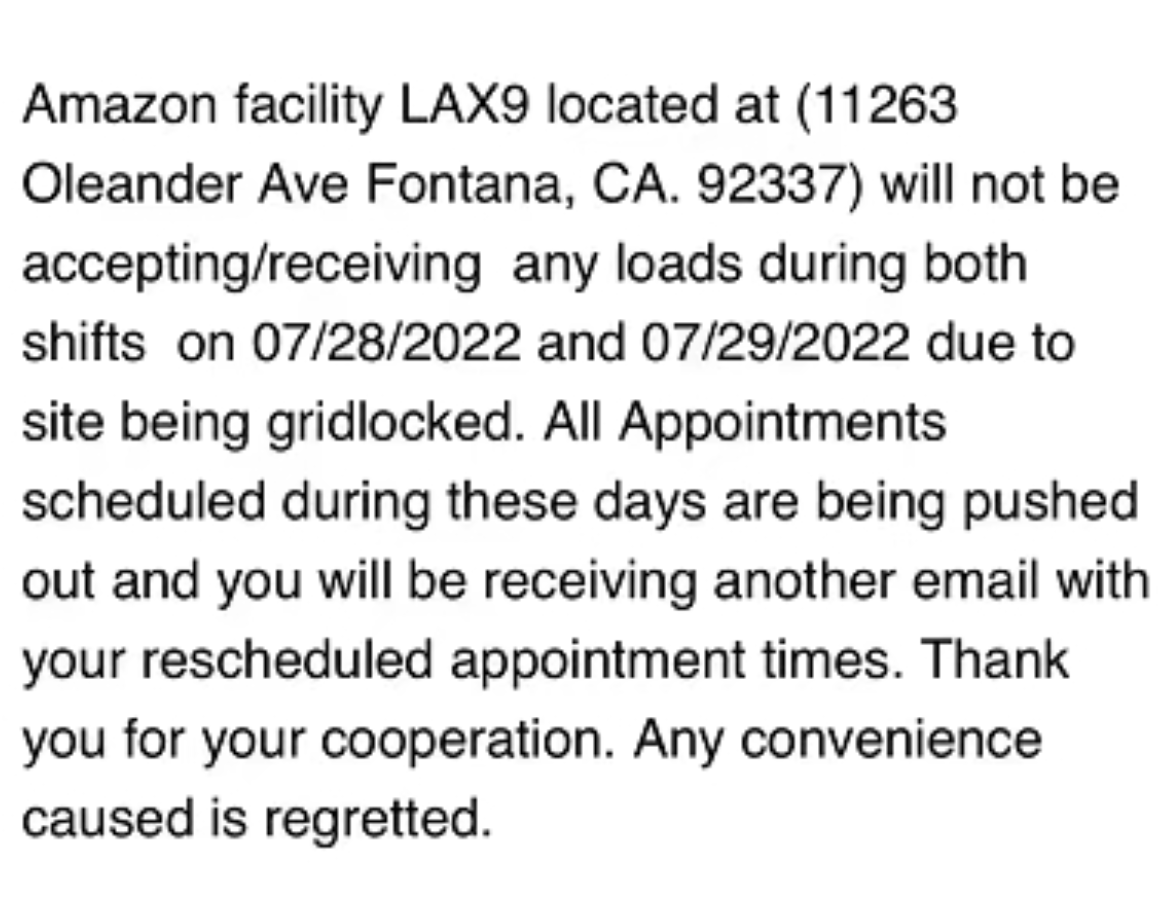 FBA派送延時警報(bào)！亞馬遜美國一熱門倉庫因爆倉關(guān)閉！ 